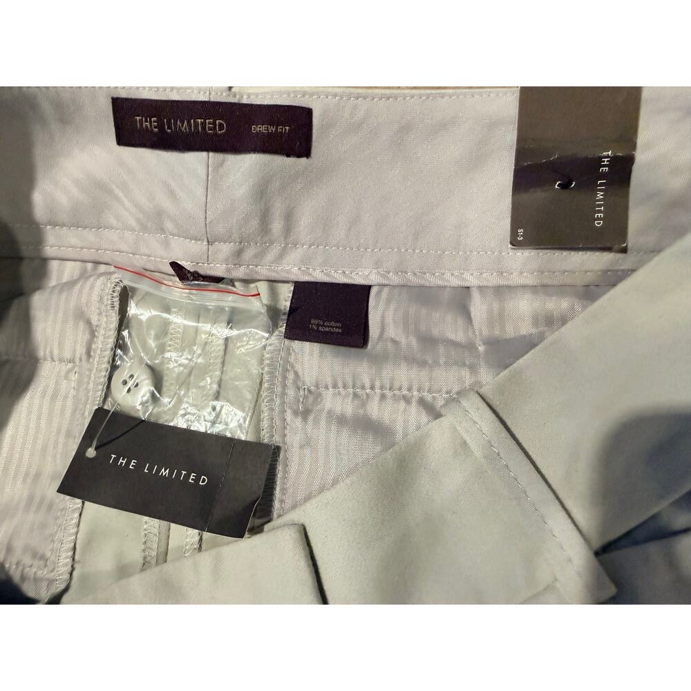 The Limited Drew Fit Light Gray Dress Pants Women's Sz 4 NWT - Picture 8 of 10